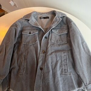 Zara Women’s Oversized Corduroy Jacket